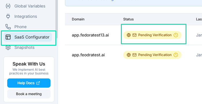DNS Configuration 1